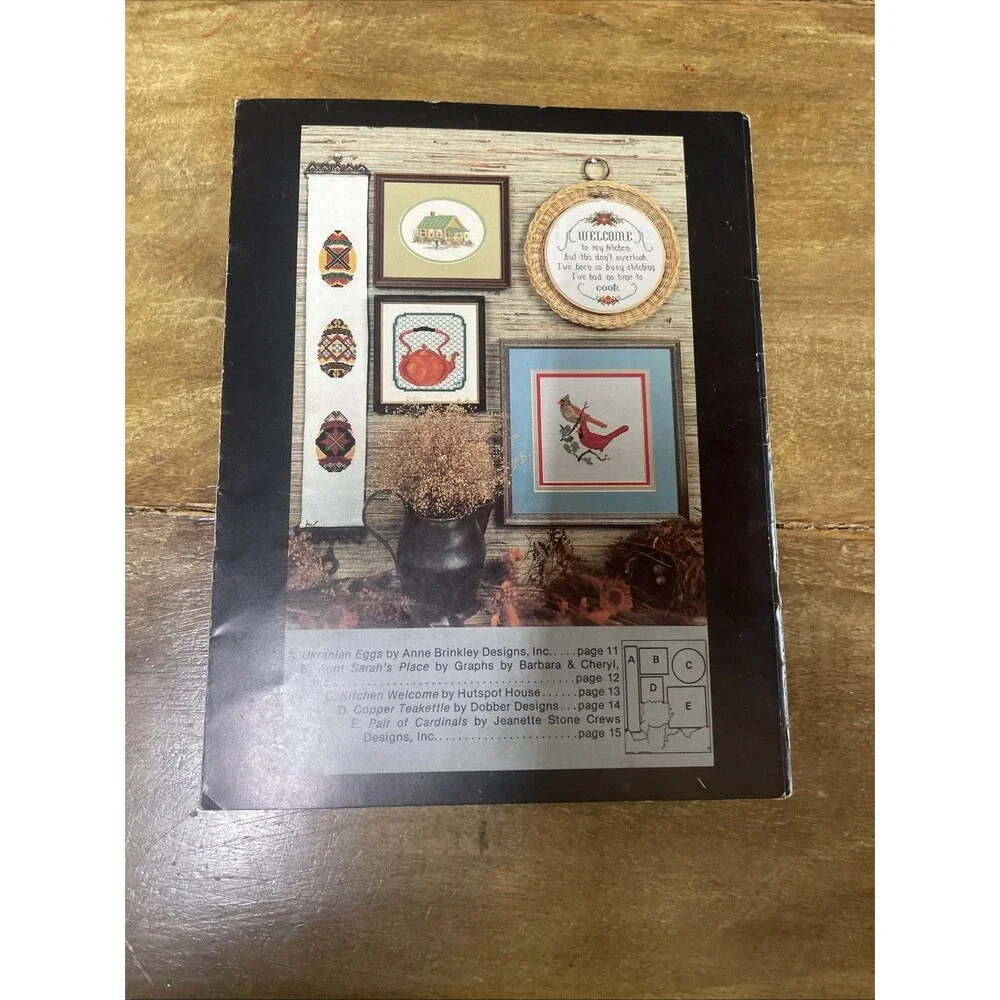 Cross Stitch Pattern‎ Booklet: Collector's Corner (CDA)